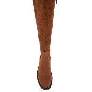 Kenneth Cole Tan Over the Knee Boots